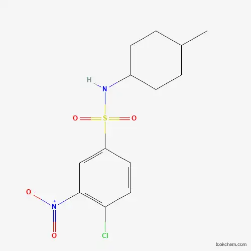 4-chloro-N-(4-methylcyclohexyl)-3-nitrobenzenesulfonamide