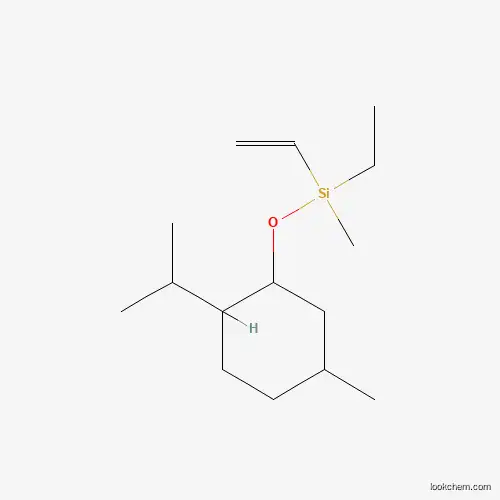 Ethenylethylmethyl[(5-methyl-2-isopropylcyclohexyl)oxy]silane