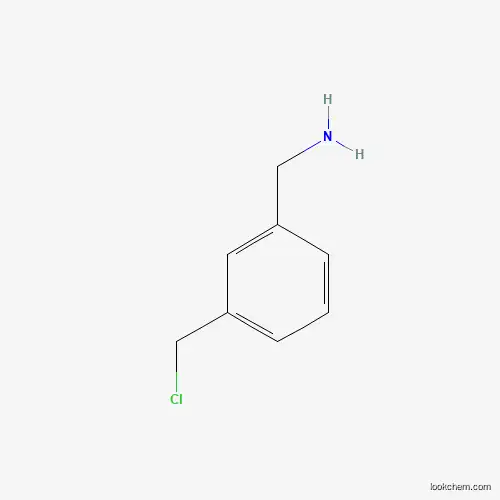 Molecular Structure of 754974-17-9 ((3-(Chloromethyl)phenyl)methanamine)