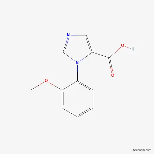 Molecular Structure of 762240-23-3 (1-(2-Methoxyphenyl)-1H-imidazole-5-carboxylic acid)