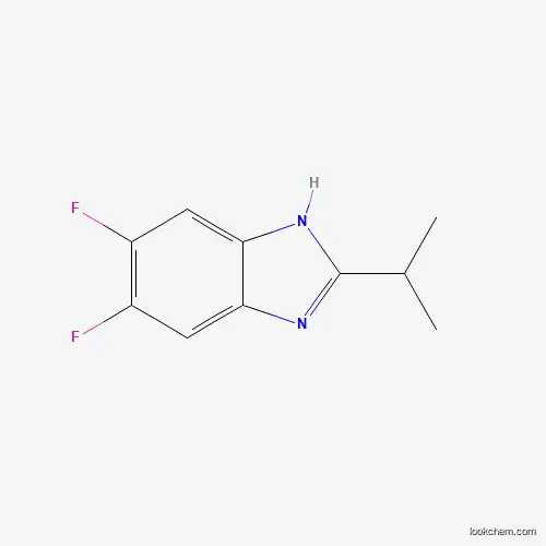 1H-Benzimidazole,5,6-difluoro-2-(1-methylethyl)-(9CI)