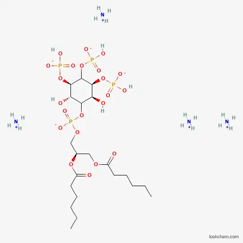 1,2-dihexanoyl-sn-glycero-3-phospho-(1'-Myo-inositol-3',4',5'-trisphosphate) (aMMoniuM salt)