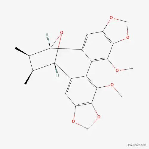 Molecular Structure of 81345-36-0 (Schisandrin C epoxide)