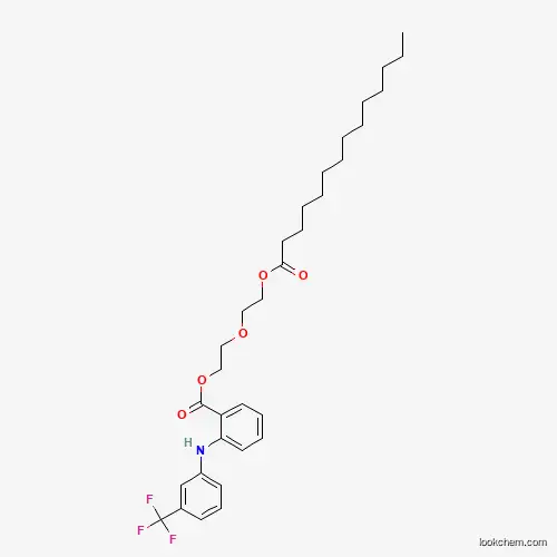 Molecular Structure of 81427-99-8 (Etofenamate Myristate)