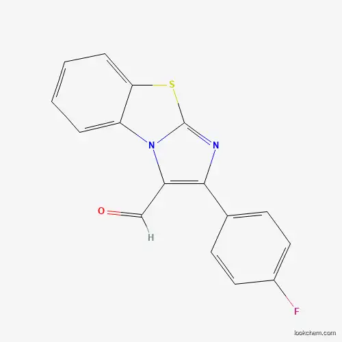 2-(4-FLUORO-PHENYL)-BENZO[D]IMIDAZO[2,1-B]THIAZOLE-3-CARBALDEHYDE