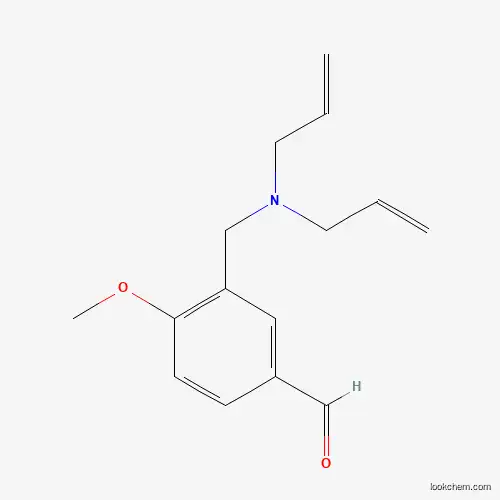 3-Diallylaminomethyl-4-methoxy-benzaldehyde