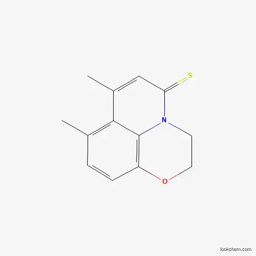 5H-Pyrido[1,2,3-de]-1,4-benzoxazine-5-thione,2,3-dihydro-7,8-dimethyl-