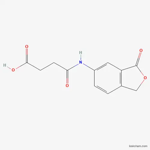 Molecular Structure of 842954-88-5 (N-(3-Oxo-1,3-dihydro-isobenzofuran-5-yl)-succinamic acid)