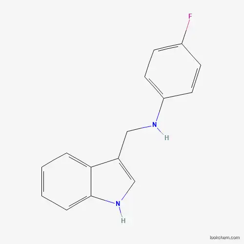 (4-FLUORO-PHENYL)-(1H-INDOL-3-YLMETHYL)-AMINE
