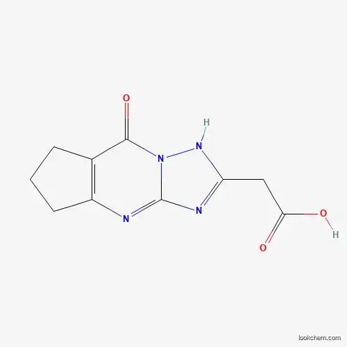 (8-OXO-5,6,7,8-TETRAHYDRO-4H-CYCLOPENTA[D][1,2,4]-TRIAZOLO[1,5-A]PYRIMIDIN-2-YL)-ACETIC ACID