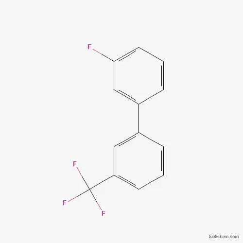Molecular Structure of 844856-46-8 (3-Fluoro-3'-trifluoromethylbiphenyl)