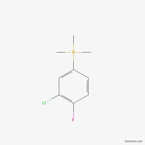 1-(TRIMETHYLSILYL)-3-CHLORO-4-FLUOROBENZENE