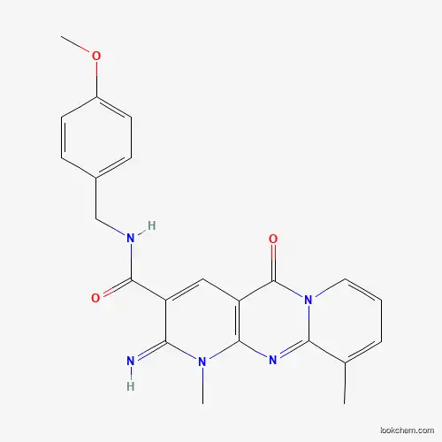 2-imino-N-(4-methoxybenzyl)-1,10-dimethyl-5-oxo-1,5-dihydro-2H-dipyrido[1,2-a:2,3-d]pyrimidine-3-carboxamide