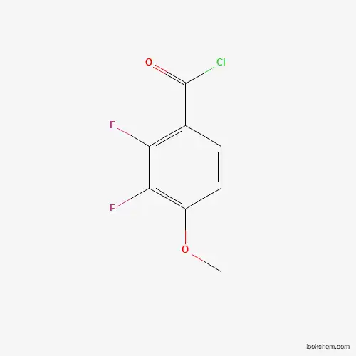 Molecular Structure of 849632-69-5 (2,3-Difluoro-4-methoxybenzoyl chloride)