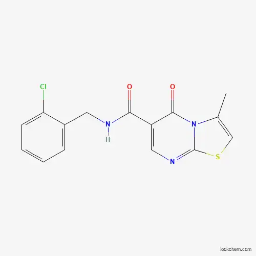 N-[(2-chlorophenyl)methyl]-3-methyl-5-oxo-[1,3]thiazolo[3,2-a]pyrimidine-6-carboxamide