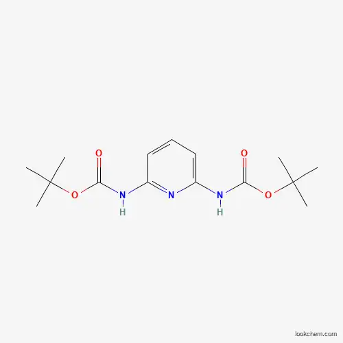 Molecular Structure of 852617-12-0 (2,6-Di-(boc-amino)pyridine)