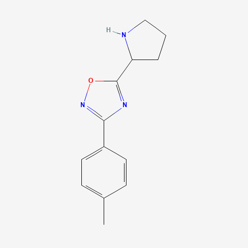 3-(4-methylphenyl)-5-pyrrolidin-2-yl-1,2,4-oxadiazole