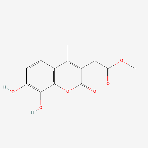 Methyl (7,8-dihydroxy-4-methyl-2-oxo-2H-chromen-3-yl)acetate