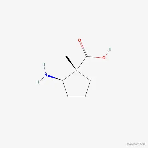 Cyclopentanecarboxylic acid, 2-amino-1-methyl-, trans- (9CI)