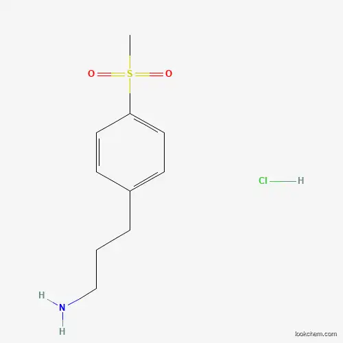 3-(4-(Methylsulfonyl)phenyl)propan-1-amine hydrochloride