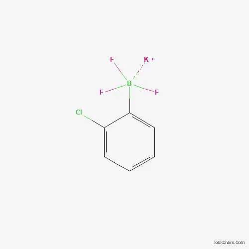 Molecular Structure of 870195-98-5 (Potassium 2-chlorophenyltrifluoroborate)