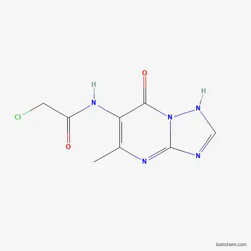 2-CHLORO-N-(7-HYDROXY-5-METHYL-[1,2,4]TRIAZOLO-[1,5-A]PYRIMIDIN-6-YL)-ACETAMIDE