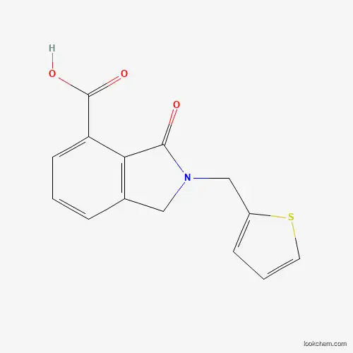 3-OXO-2-THIOPHEN-2-YLMETHYL-2,3-DIHYDRO-1H-ISOINDOLE-4-CARBOXYLIC ACID