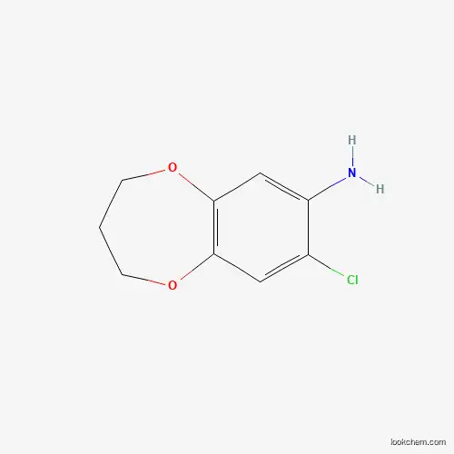 7-chloro-3,4-dihydro-2H-1,5-benzodioxepin-8-amine