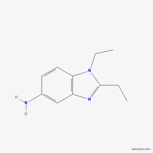 Molecular Structure of 879038-05-8 (1,2-Diethyl-1H-benzoimidazol-5-ylamine)