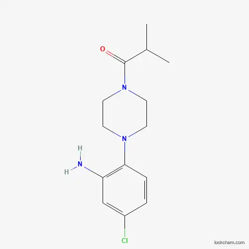 5-CHLORO-2-(4-ISOBUTYRYLPIPERAZIN-1-YL)ANILINE