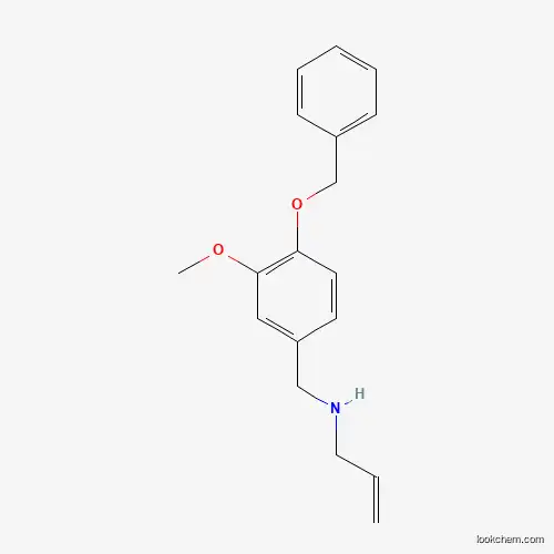 {[4-(benzyloxy)-3-methoxyphenyl]methyl}(prop-2-en-1-yl)amine