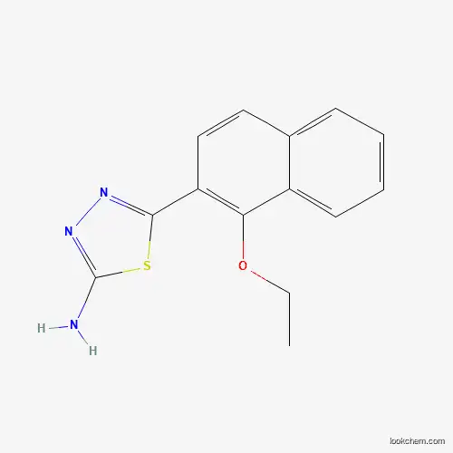 5-(1-Ethoxy-2-naphthyl)-1,3,4-thiadiazol-2-ylamine