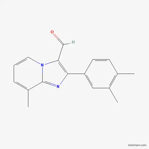 Best price/ 2-(3,4-Dimethylphenyl)-8-methylimidazo[1,2-a]pyridine-3-carbaldehyde  CAS NO.881042-12-2