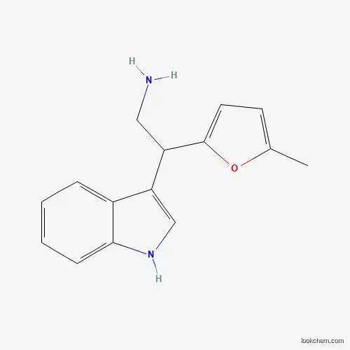 Molecular Structure of 881044-99-1 (2-(1H-indol-3-yl)-2-(5-methylfuran-2-yl)ethanamine)