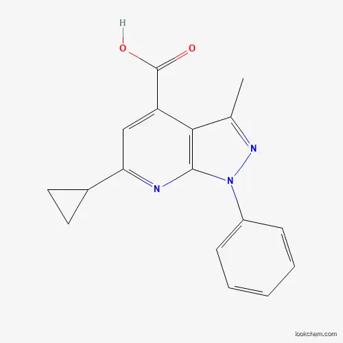 6-Cyclopropyl-3-methyl-1-phenyl-1H-pyrazolo-[3,4-b]pyridine-4-carboxylic acid hydrochloride