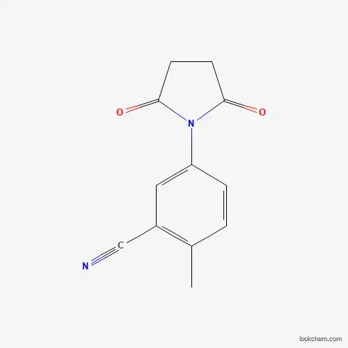 5-(2,5-Dioxopyrrolidin-1-yl)-2-methylbenzonitrile