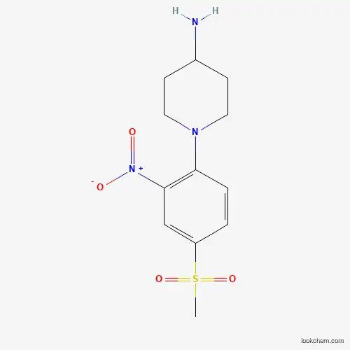 N-[4-(METHYLSULFONYL)-2-NITROPHENYL]PIPERIDIN-4-AMINE