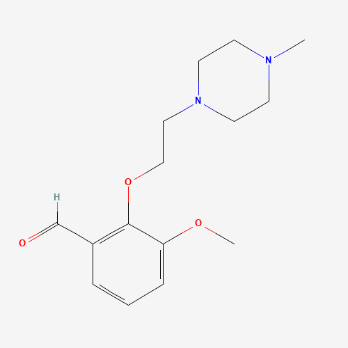 3-METHOXY-2-[2-(4-METHYL-PIPERAZIN-1-YL)-ETHOXY]-BENZALDEHYDE