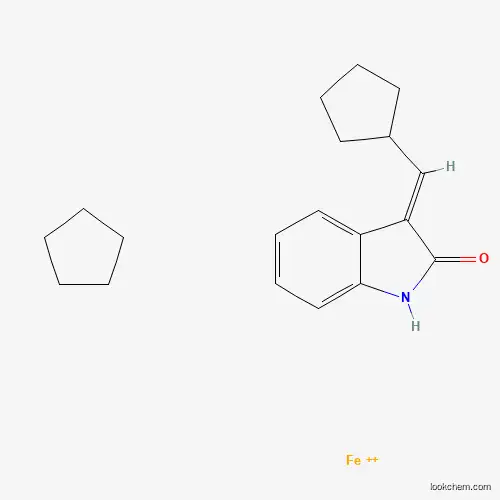 Molecular Structure of 884338-18-5 ((E)-FeCp-oxindole)