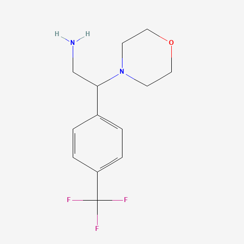 2-MORPHOLIN-4-YL-2-[4-(TRIFLUOROMETHYL)PHENYL]ETHYLAMINE(885950-67-4)