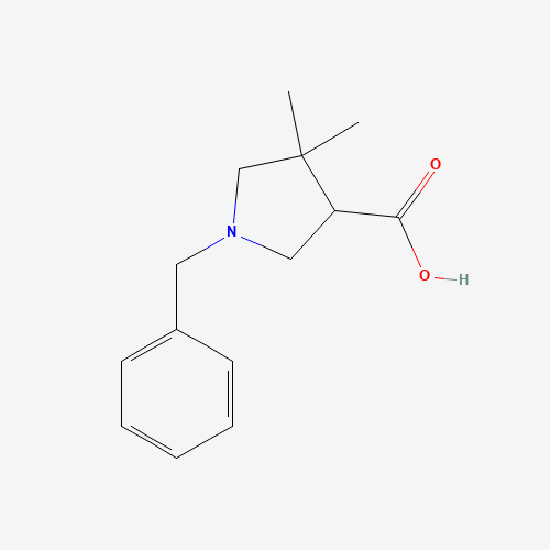 1-Benzyl-4,4-dimethylpyrrolidine-3-carboxylic acid
