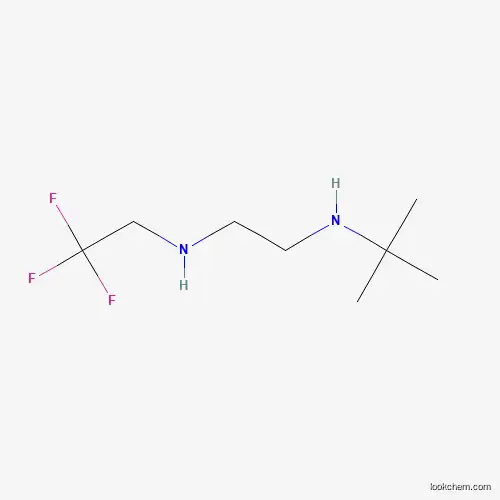 Molecular Structure of 886500-70-5 (N'-tert-butyl-N-(2,2,2-trifluoroethyl)ethane-1,2-diamine)