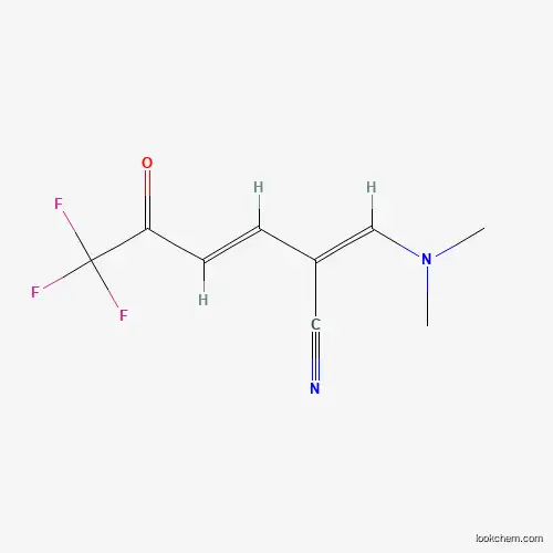 2-DIMETHYLAMINOMETHYLIDINE-6,6,6-TRIFLUORO-5-OXOHEX-3-ENENITRILE