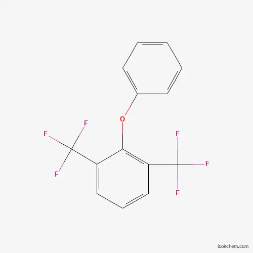 Molecular Structure of 887268-14-6 (2-Phenoxy-1,3-bis(trifluoromethyl)benzene)