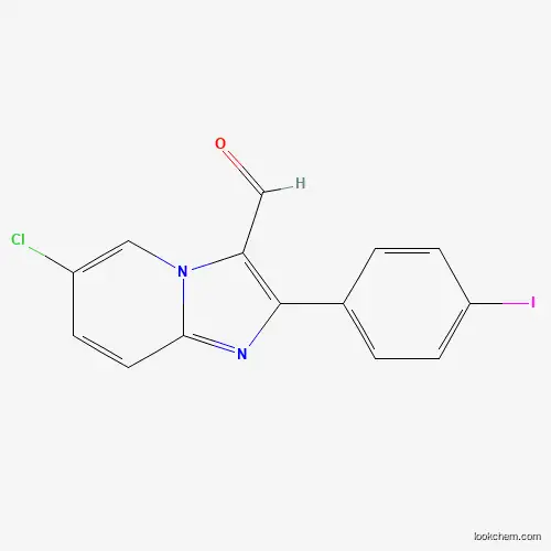 6-Chloro-2-(4-iodophenyl)imidazo[1,2-a]pyridine-3-carbaldehyde