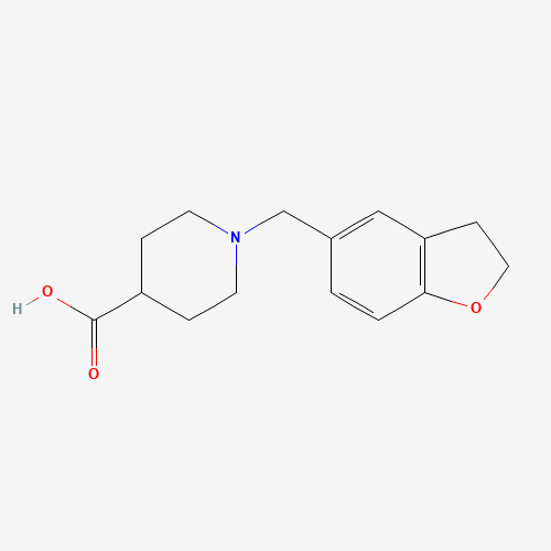 1-((2,3-DIHYDROBENZOFURAN-5-YL)METHYL)PIPERIDINE-4-CARBOXYLIC ACID