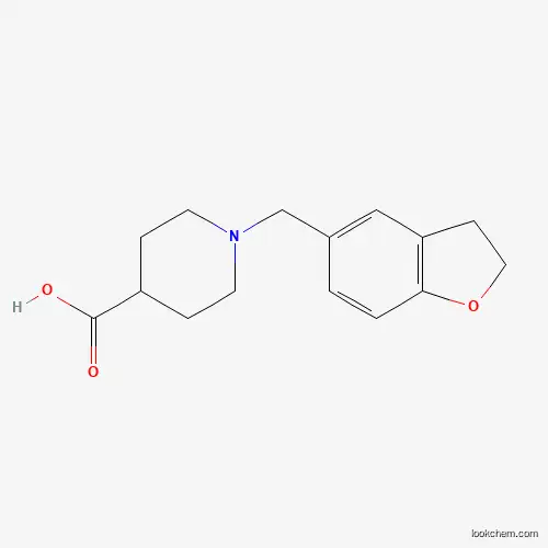 1-((2,3-DIHYDROBENZOFURAN-5-YL)METHYL)PIPERIDINE-4-CARBOXYLIC ACID