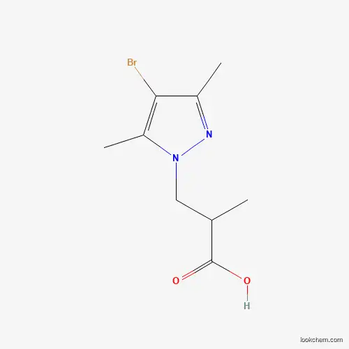 3-(4-BROMO-3,5-DIMETHYL-PYRAZOL-1-YL)-2-METHYL-PROPIONIC ACID