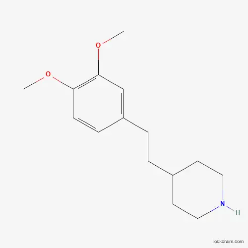 Molecular Structure of 893755-81-2 (4-[2-(3,4-Dimethoxyphenyl)ethyl]piperidine)