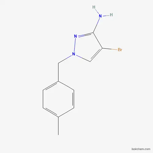 4-BROMO-1-(4-METHYL-BENZYL)-1H-PYRAZOL-3-YLAMINE